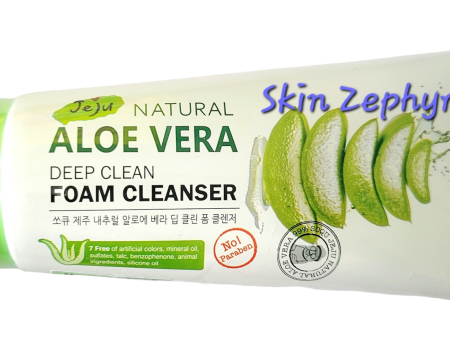 Soqu Jeju Aloe Vera Deep Clean Foam Cleanser For Cheap