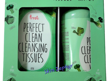 Prreti Perfect Clean Cleansing Tissues and Cleansing Water For Discount