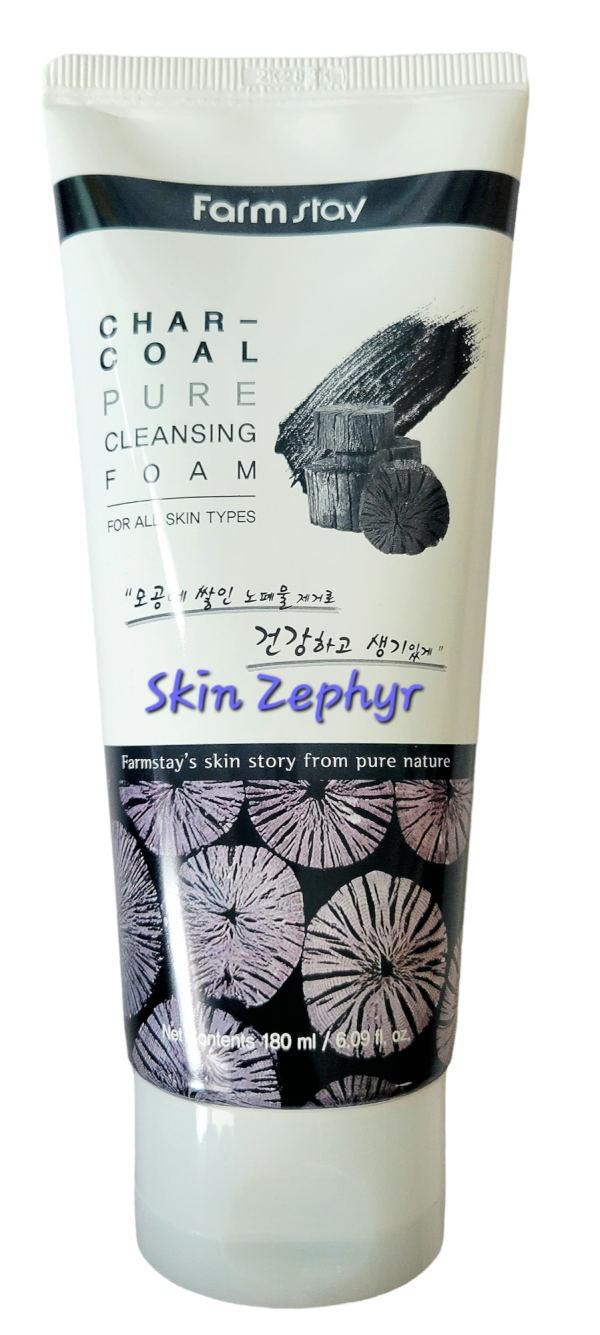 Farmstay Charcoal Pure Cleansing Foam on Sale