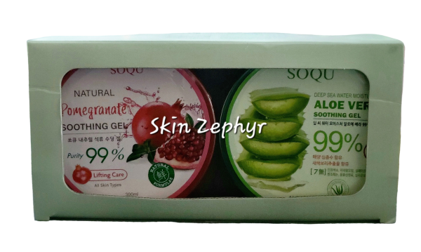 Soqu Pomegranate and Aloe Vera Soothing Gel Special Set Cheap