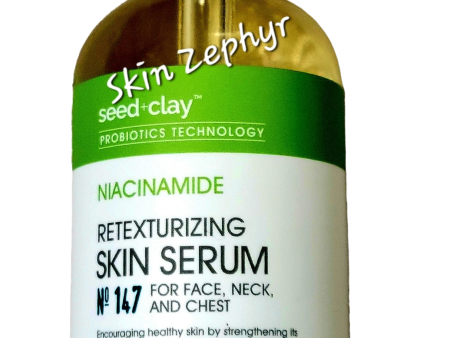 Seed and Clay Niacinamide Retexturizing Skin Serum no. 147 Sale