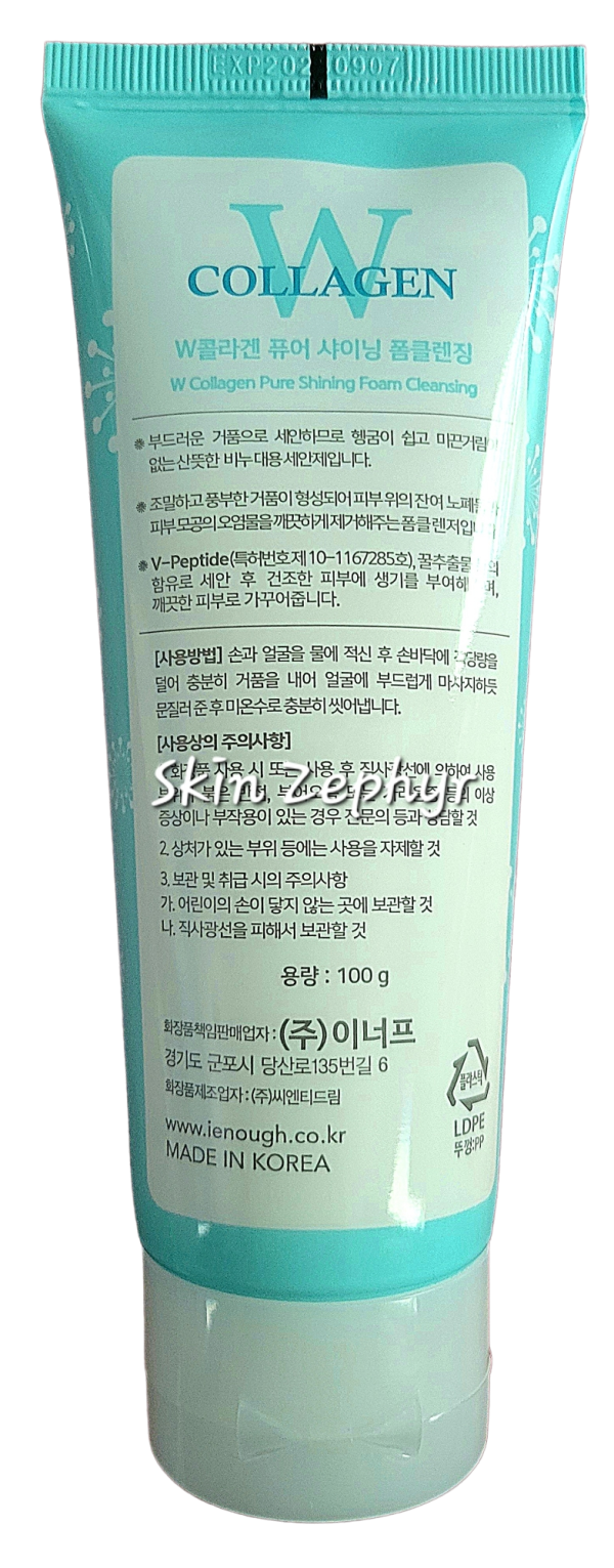 Enough Collagen Pure Shining Foam Cleansing Discount