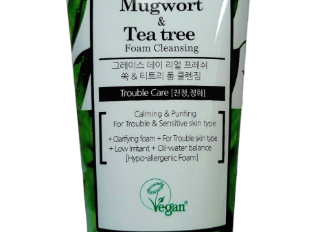 Grace Day Real Fresh Mugwort & Tea Tree Foam Cleanser on Sale