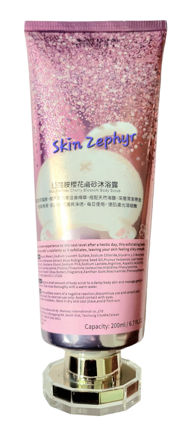 Unicat Nicotinamide Cherry Blossom Body Scrub Cheap