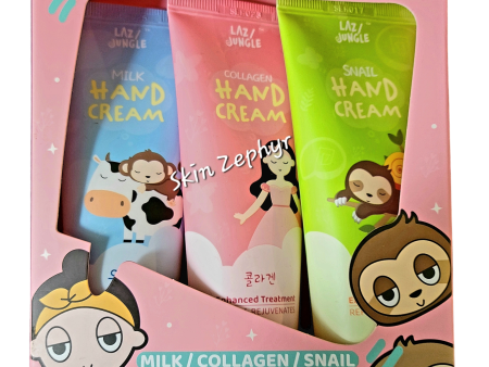 Lazy Jungle Hand Cream Trio For Discount