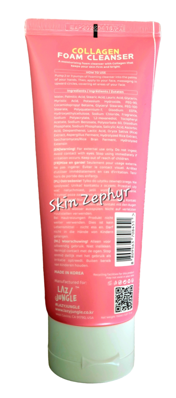 Lazy Jungle Collagen Foam Cleanser Online