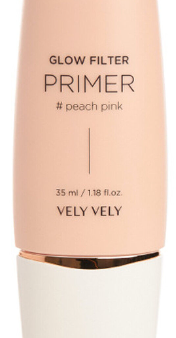 Vely Vely Glow Filter Primer #Peach Pink SPF 30 PA +++ Fashion