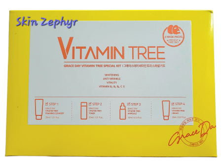 Grace Day Vitamin Tree Special Kit: Cleanser, Toner, Ampoule and Cream Hot on Sale