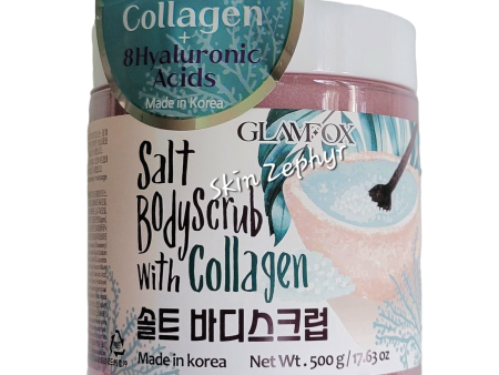 Glamfox Salt Body Scrub with Collagen For Sale