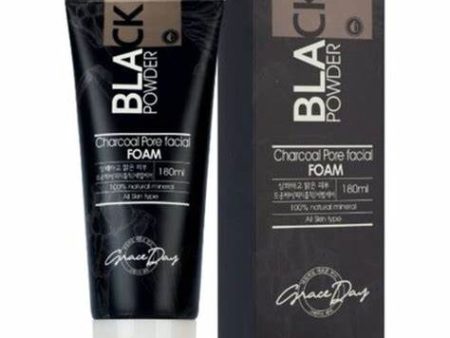 Grace Day Black Clay Charcoal Pore Facial Foam For Sale