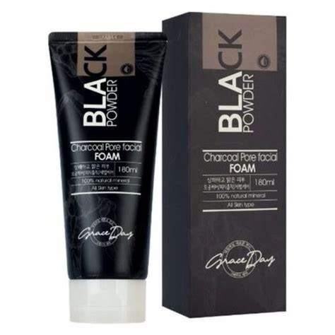 Grace Day Black Clay Charcoal Pore Facial Foam For Sale