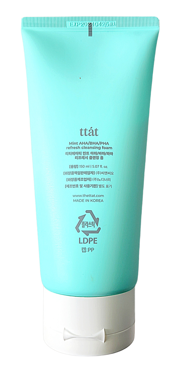 TTAT Mint AHA BHA PHA Refresh Cleansing Foam Online now