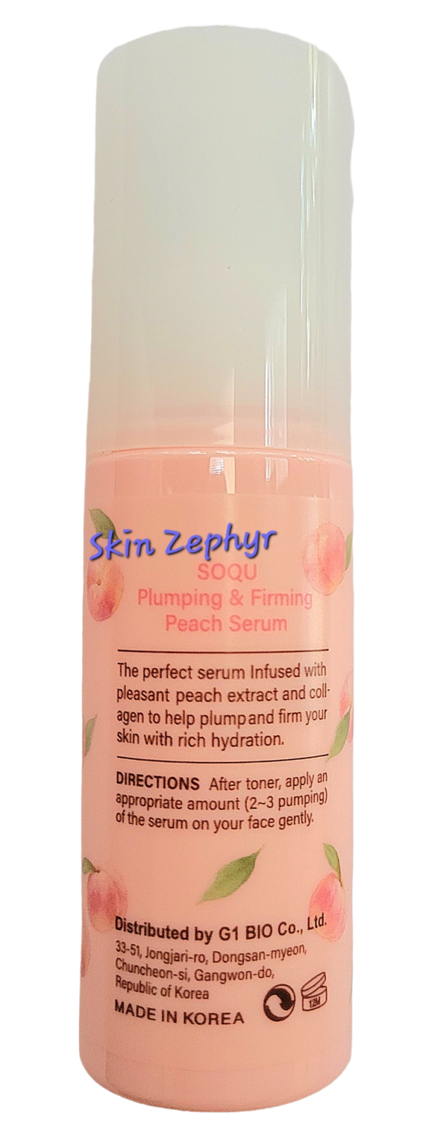 Soqu Plumping and Firming Peach Serum For Cheap