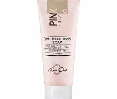 Grace Day Anti-Trouble Pink Clay Facial Foam Sale