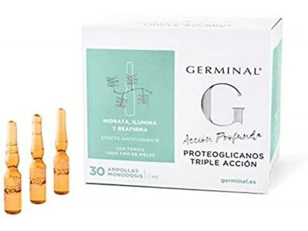 Trattamento Antietà Viso e Collo Germinal Acción Profunda Proteoglicanos 30 x 1 ml For Discount