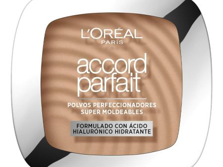 Base per il Trucco in Polvere L Oreal Make Up Accord Parfait Nº 5.D 9 g For Cheap