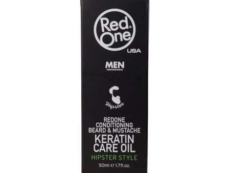 Balsamo da Barba Red One One Aceite 50 ml Cheratina Fashion