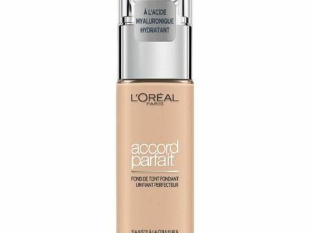 Base per Trucco Fluida L Oreal Make Up Accord Parfait Nº 2.R C 30 ml For Sale