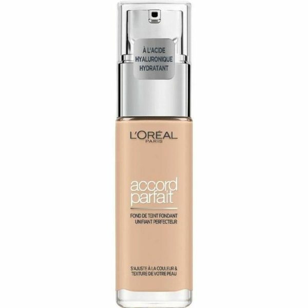 Base per Trucco Fluida L Oreal Make Up Accord Parfait Nº 2.R C 30 ml For Sale