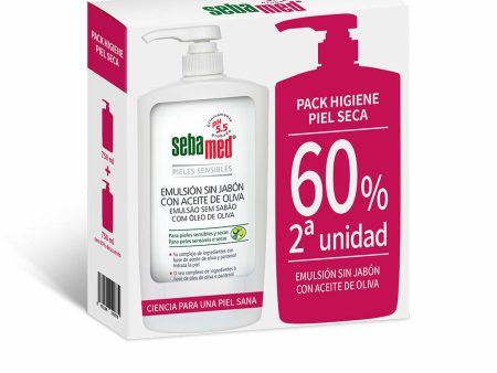 Gel Doccia Senza Sapone Sebamed Pelle Secca Olio d Oliva 2 Unità Cheap