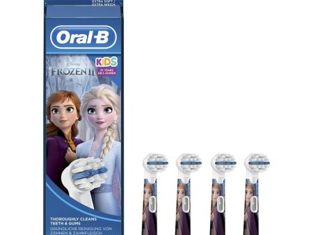 Testina di Ricambio Oral-B EB 10-4FFS  4UD Viola Multicolore For Discount