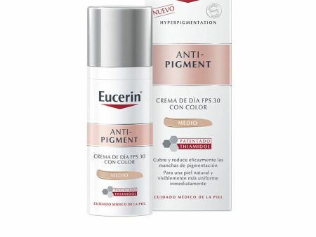 Base Cremosa per il Trucco Eucerin Anti Pigment Medio (50 ml) on Sale