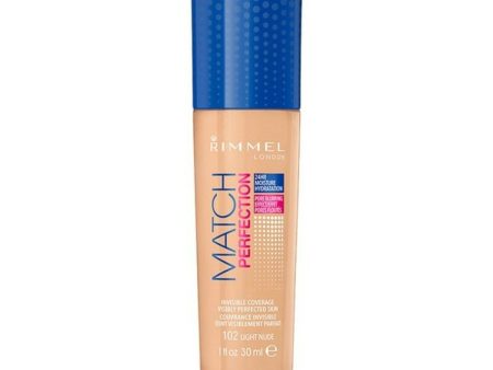 Base per Trucco Fluida Match Perfection Rimmel London (30 ml) For Discount