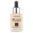 Base per Trucco Fluida Hd Liquid Coverage Foundation Catrice Fashion