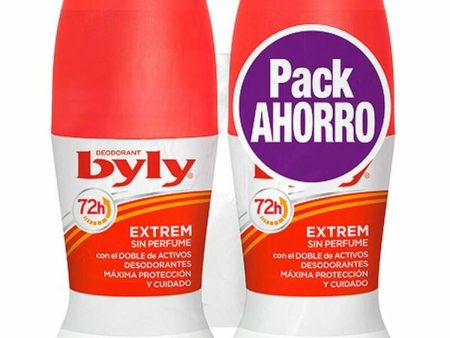 Deodorante Roll-on Extrem Byly (2 uds) Hot on Sale