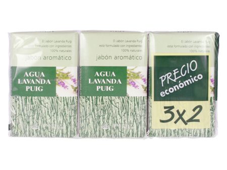 Sapone per le Mani Agua Lavanda Puig Agua Lavanda 142-0350 (3 pcs) 3 Pezzi For Cheap