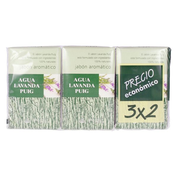 Sapone per le Mani Agua Lavanda Puig Agua Lavanda 142-0350 (3 pcs) 3 Pezzi For Cheap