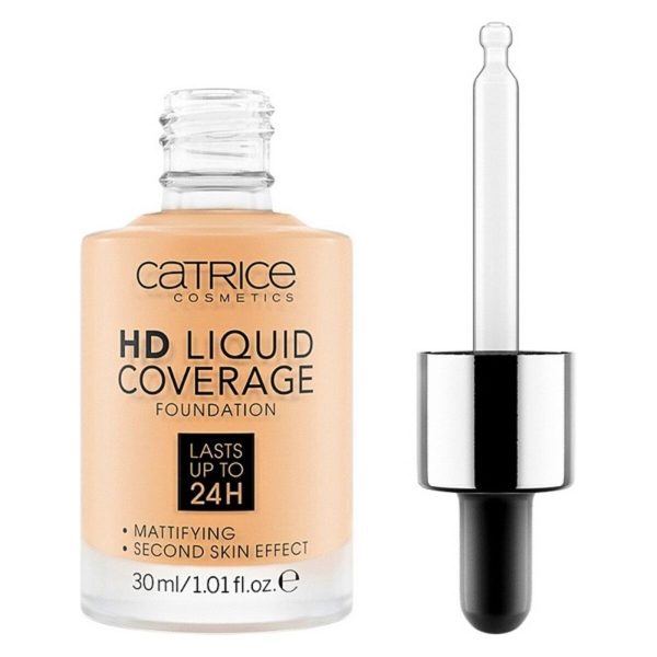 Base per Trucco Fluida Hd Liquid Coverage Foundation Catrice Fashion