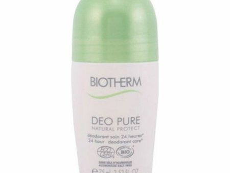 Deodorante Roll-on Deo Pure Natural Protect Biotherm BIOTHERM-496954 75 ml Supply