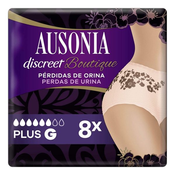 Assorbenti da incontinenza Ausonia Discreet Boutique Mare (8 uds) For Cheap