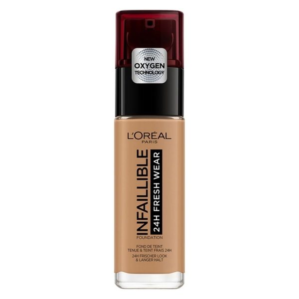 Base per Trucco Fluida Infaillible 24H L Oreal Make Up (30 ml) (30 m) (30 ml) For Sale