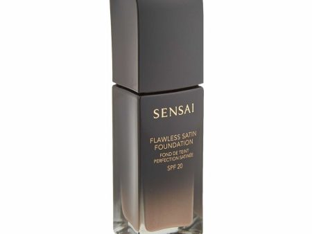 Base per Trucco Fluida Lawless Satin Foundation Sensai 103-Sand beige (30 ml) Online now