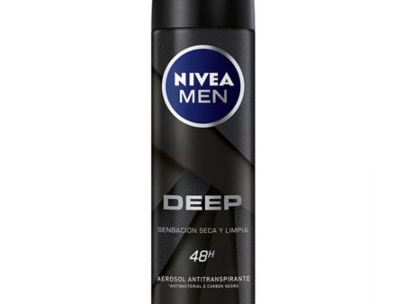 Deodorante Spray Men Deep Black Carbon Nivea J25107-bf (150 ml) 150 ml Sale