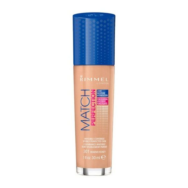 Base per Trucco Fluida Match Perfection Rimmel London (30 ml) For Discount