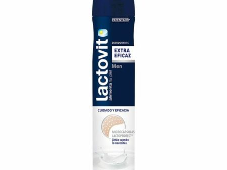 Deodorante Spray For Men Lactovit (200 ml) (200 ml) Hot on Sale