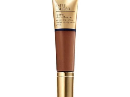 Base Cremosa per il Trucco Estee Lauder Futurist Hydra Rescue Nº 6W1-sandalwood Spf 45 30 ml For Cheap