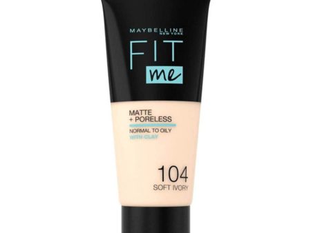 Base per Trucco Fluida Fit Me! Maybelline (30 ml) (30 ml) Discount