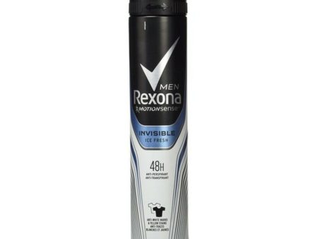 Deodorante Spray Fresco Invisible Ice Fresh Men Rexona Invisible Ice Fresh Men 200 ml Discount