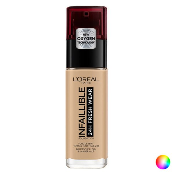 Base per Trucco Fluida Infaillible 24H L Oreal Make Up (30 ml) (30 m) (30 ml) For Sale