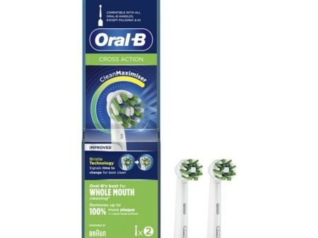 Testina di Ricambio Cross Action Oral-B Cross Action 2 Unità Online Sale