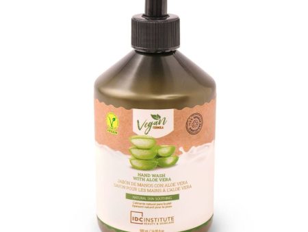 Sapone Liquido Mani con Dosatore IDC Institute Aloe Vera (500 ml) For Sale