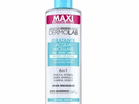 Acqua Micellare Dermolab Deborah VISO2DERMOAC4IN Idratante 400 ml Online Sale