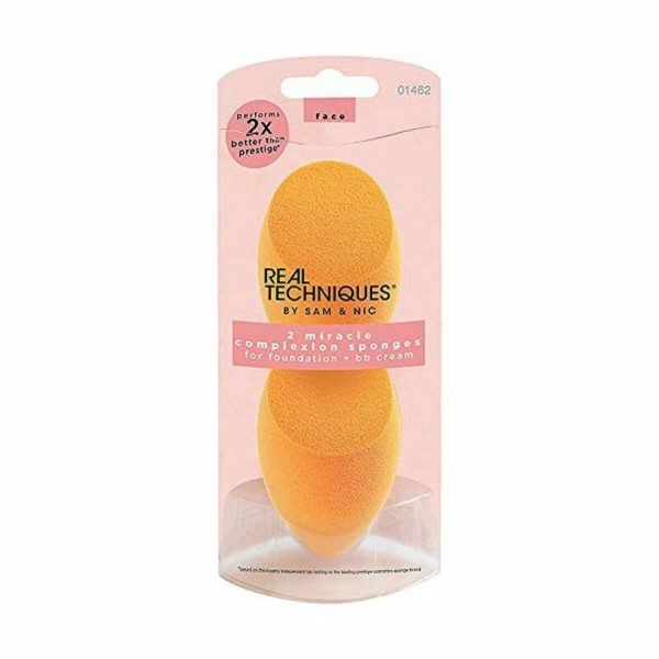 Spugnetta per il Trucco Miracle Complexion Real Techniques 1462 (2 pcs) Hot on Sale