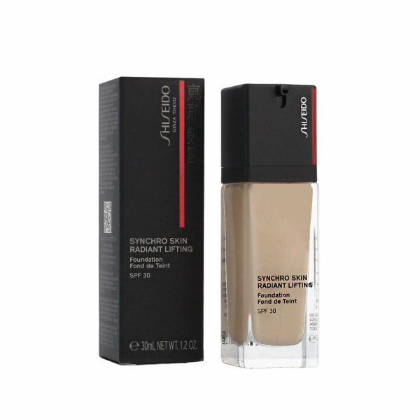 Base per Trucco Fluida Shiseido Synchro Skin Radiant Lifting Nº 120 Ivory Spf 30 30 ml Online Hot Sale